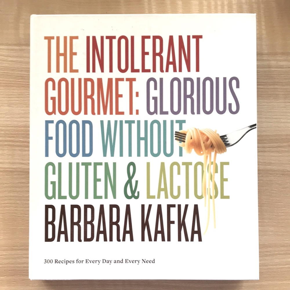 !! 2 for $15 !! Gluten-free & Lactose-free Cookbook by Barbara Kafka